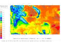 Wyoming Normals to date