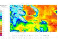 Wyoming Normals to date