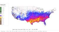 W US deviations from normal to date