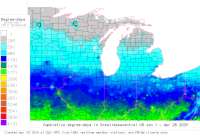 Michigan USA base 32 degree-days to date